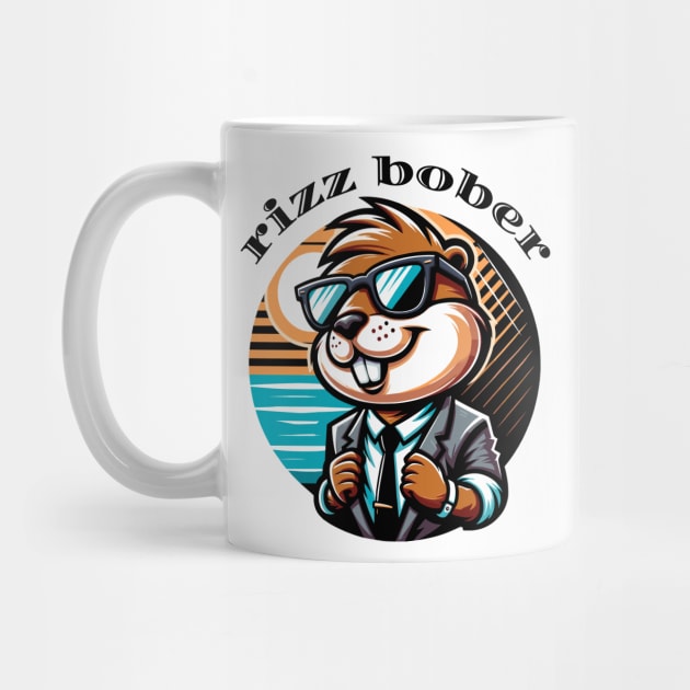 Rizz Bober | Polish Beaver in Sunglasses | Bóbr | Slav | Slavic | Funny gamer meme | Meme from Poland | Streaming | Rizzard god Rizzler by octoplatypusclothing@gmail.com